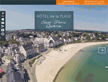 Tablet Screenshot of de.hotel-plage-quiberon.com